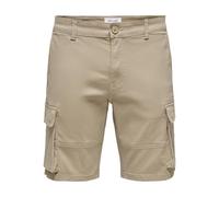 Only & Sons Pantalon cargo 'Cam Stage' beige, Taille 33