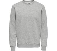 Only & Sons Homme Onsceres Life Crew Neck Noos Maillot de survtement, Gris Clair Chiné, M EU