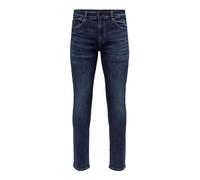 ONLY & SONS Homme Onsloom Slim D. Blue 6749 DNM Noos Jeans, Bleu Foncé Denim, 34W / 32L EU
