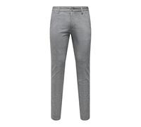 ONLY & SONS Homme Onsmark Check Hy 9887 Noos Pantalons, Gris, 32W / 32L EU
