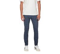 Only & Sons Homme Onsmark Check Hy Gw 9887 Noos Pantalons, Dress Blues, 31W / 30L EU
