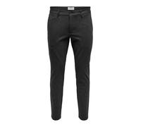 Only & Sons Pantalon chino ONSMARK Slim fit Dark Grey Melange Taille US 32 / L32