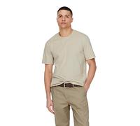 ONLY & SONS Homme Onsmax Life Reg Stitch Tea Noos T-Shirt, Pelican, XXL EU