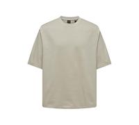 Only & Sons T-shirt ONSMILLENIUM OVZ SS TEE NOOS Beige Taille M EU