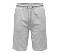 Short de Jogging pour Hommes O&S Basic Jogger Pantalon de survêtement Entraînement Loisirs ONSNEIL, Couleurs:Gris-2, Taille:S