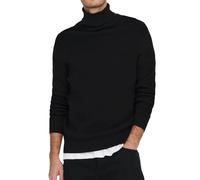 ONLY & SONS Homme Onsphil Reg 12 Struc Roll Neck Knit Noos Sweater, Noir, L EU