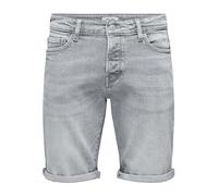 ONLY & SONS Homme Onsply MGD 8774 Tai DNM Noos Shorts, Medium Grey Denim, L EU