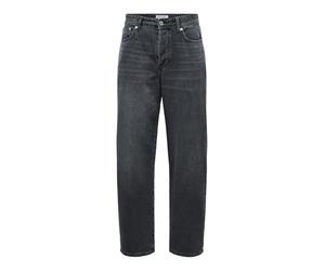 Only & Sons Jean à Coupe Ample ONSFADE Taille Haute Loose Fit Jeans Washed Black 32 32 Washed Black (US) 32 / L32
