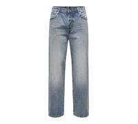 Only & Sons Jean à Coupe Ample ONSFADE Taille Moyenne Loose Fit Jeans | Loose Fit, Casual, Température maximale 40°C programme doux