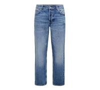 Only & Sons Jean à Coupe Ample ONSFADE Taille Moyenne Loose Fit Jeans Medium Blue Denim 30 30 Medium Blue Denim (US) 30 / L30