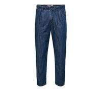 Only & Sons Jean à pince 'ONSLeo' bleu foncé, Taille 32 Longueur 32