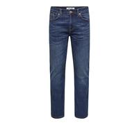ONLY & SONS Jean Coupe Slim ONSWEFT pour Homme, Taille Moyenne, Coupe Normale, Bleu Moyen Denim, 34W / 30L