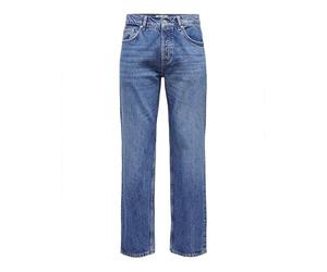 ONLY & SONS Jean Droit pour Homme, Special Bright Blue Denim, 33W x 32L