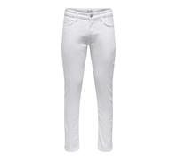 Only & Sons Jean 'Loom' blanc denim, Taille 27 Longueur 32