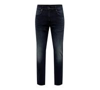 Only & Sons Jean 'Loom' bleu foncé, Taille 36 Longueur 34