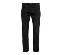 Only & Sons Jean 'ONSWeft' noir denim, Taille 29 Longueur 30
