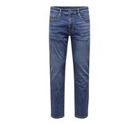 Only & Sons Jean Slim pour Homme, Bleu Moyen (Denim Bleu Moyen), 29 W/32 L