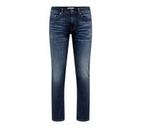 ONLY & SONS Jean ONSWEFT pour Homme, Coupe Normale, Taille Moyenne, Coupe Normale, Bleu Denim, 36W / 32L