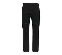Only & Sons Jeans cargo 'EDGE ' noir, Taille 30 Longueur 32