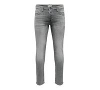 Only & Sons Jeans pour Homme, Denim Gris, 28 W/30 L