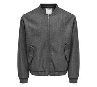 Only & Sons - Life Bomber Jacket - Homme - Vestes - Gris - Taille: M