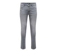 Only & Sons Jeans Loom Lmg 8265 Mat – Coupe slim Gris Taille 31/34 Homme