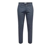 Only & Sons Mark Pete Slim Dobby 0058 Chino Pants Bleu 30 / 30 Homme
