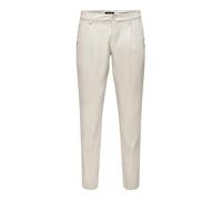 ONLY & SONS ONSCAM Chino PK 6775, Pantalons pour des Hommes, Silver Lining, 28/32