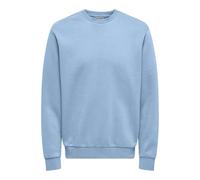 ONLY & SONS Onsceres Crew Neck Noos, Bleu céruléen, M