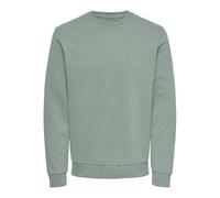 ONLY & SONS Onsceres Crew Neck Noos Maillot de survêtement, Iceberg Green, M Homme