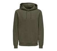 ONLY & SONS ONSCERES Hoodie Sweat Noos Sweatshirt à Capuche, Major Brown, L Homme