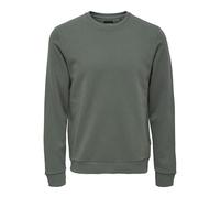 ONLY & SONS ONSCERES Life Crew Neck Noos Maillot de survêtement, Castor Gray, S Homme