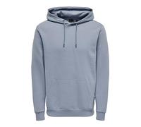 Sweat à capuche - ONLY & SONS - Bleu - Manches longues