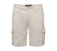 ONLY & SONS Onsdean-Mike Life 0032 Short Cargo Noos, Beige Clair, XS Homme