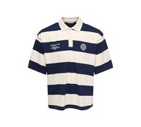 Only & Sons Onsdevin RLX SS Rugby Polo Tee Shirt, Naval Academy, L Hommes
