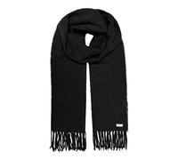 ONLY & SONS ONSEASTON Life Écharpe en tricot uni, noir, taille unique, Noir, taille unique