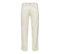 ONLY & SONS ONSEDGE Loose Ecru 5917 Jeans, Ecru, 29W x 32L