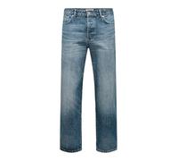 ONLY & SONS Onsedge Straight MB Green 2341 Tai DNM Jeans, Denim Bleu médium, 33W x 32L Hommes