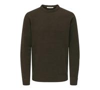 ONLY & SONS Onsethane Life Reg 7 Crew Knit Noos, Demitasse, M Homme