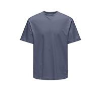 ONLY & SONS Onsfred Life RLX SS Tee Noos T-Shirt, Bleu foncé, XS