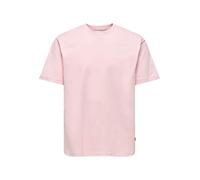 ONLY & SONS Onsfred Life RLX SS Tee Noos T-Shirt, Rose Veiled, L