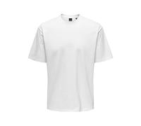 Only & Sons Onsfred RLX SS Tee Noos T-Shirt, Blanc éclatant, L - Homme