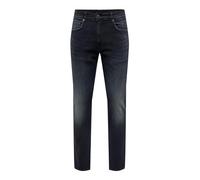 Only & Sons Jean 'Loom' bleu foncé, Taille 29 Longueur 30