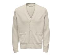 Only & Sons Onsmajor RLX Cardigan en Tricot pour Homme, Doublure argentée., M