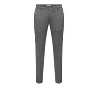 ONLY & SONS Onsmark Check 020922 Pantalon, Gris à Rayures, 29W / 32L