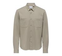 ONLY & SONS Onsmark Overshirt 0209 Noos, Kaki Vintage, L Hommes