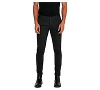 ONLY & SONS Onsmark Pant Stripe Gw 3727 Noos Pantalon, Gris (foncé), 30W / 30L Hommes