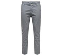 ONLY & SONS ONSMARK PETE Slim Dobby 0058 Noos Pantalon, Rayures Grises - Détails : Griffin, 33W x 30L