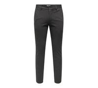 ONLY & SONS Onsmark Slim Check 020960 Pantalon, Chocolat, 30W / 32L