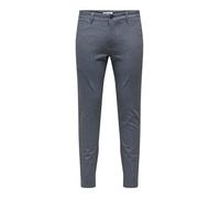 ONLY & SONS Onsmark Slim Ditsy 020934 Pantalon Noos, Bleu Marine, 28W / 34L